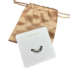 Louise Carter Spins Tidal Roller Ring in sliver size 6